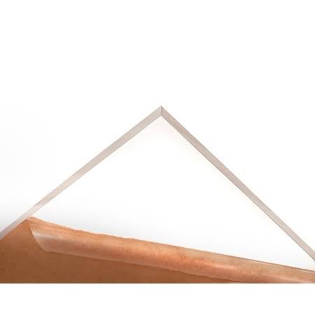 Clear Acrylic Plexiglass Sheet 24 in x 24 in 3 Pack X9194