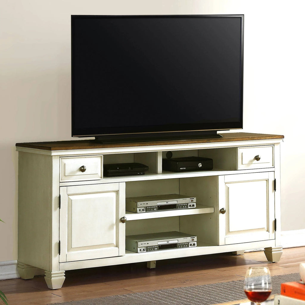 68x22 TV Stand Console White P69494