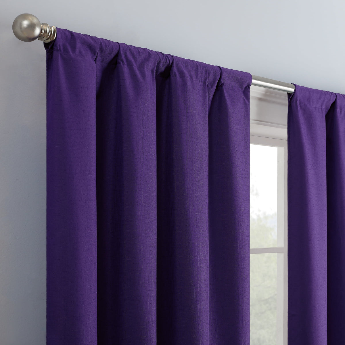 Purple 42"x84" Blackout Curtain Panel R208