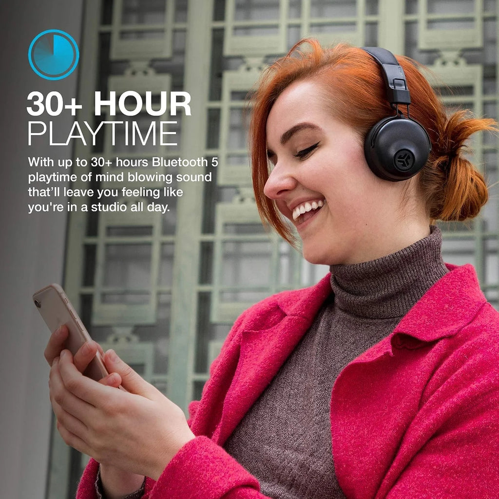 Black Wireless On-Ear Headphones J3075