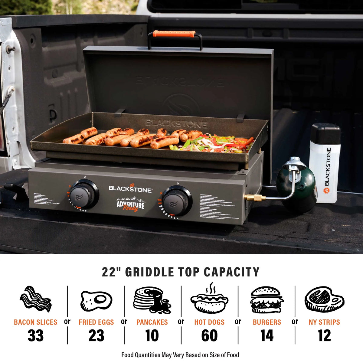 2-Burner Propane Griddle with Hard Cover Y915967