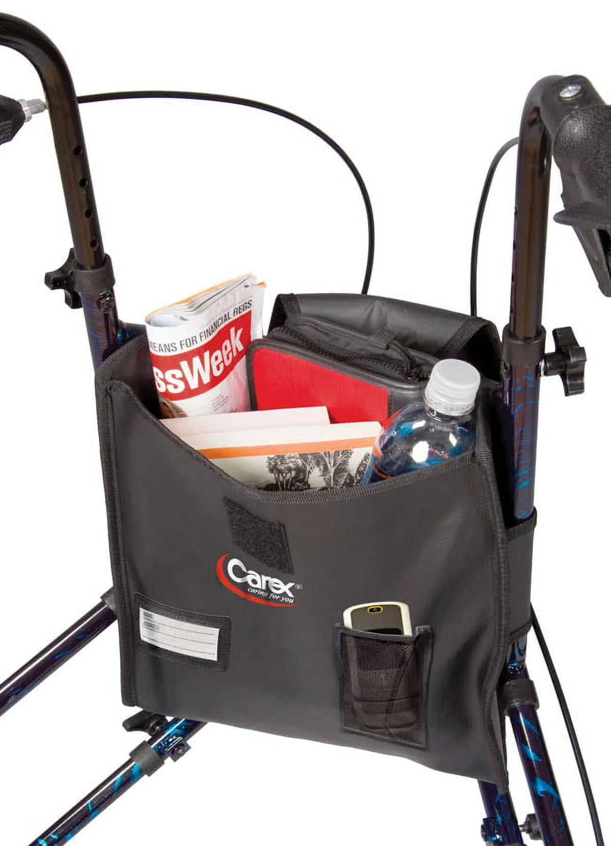 3 Wheel Aluminium Rollator Walker with Adjustable Handles O8331