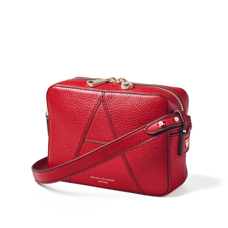 Camera Bag in Cherry Pebble O376403