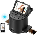 Wireless Digital Film Scanner with 22MP, Converts 35mm, 126, 110, Super 8 Films, Slides, Negatives to JPEG, Tilt-Up 3.5 Large LCD, Transfer Pictures to Phones Via WiFi Connection, MAC &PC Compatible V3199