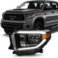 For 2019-2020 Toyota Tundra Black Housing LED Headlight Assembly Left Driver Side Z4060