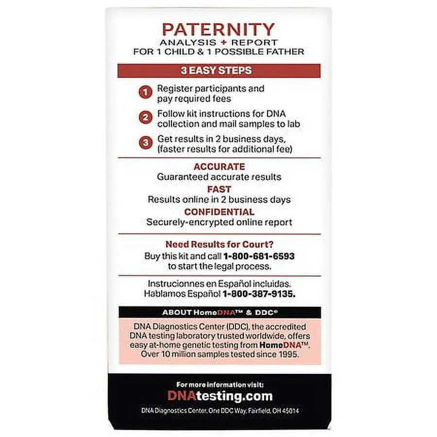DNA Paternity Test Kit T4306