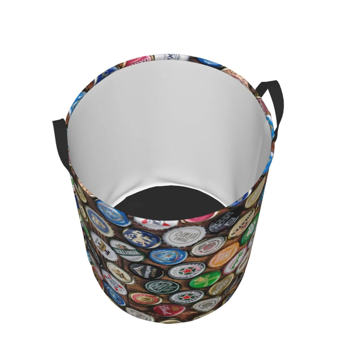 Foldable Laundry Hamper Bucket with Handles W482055