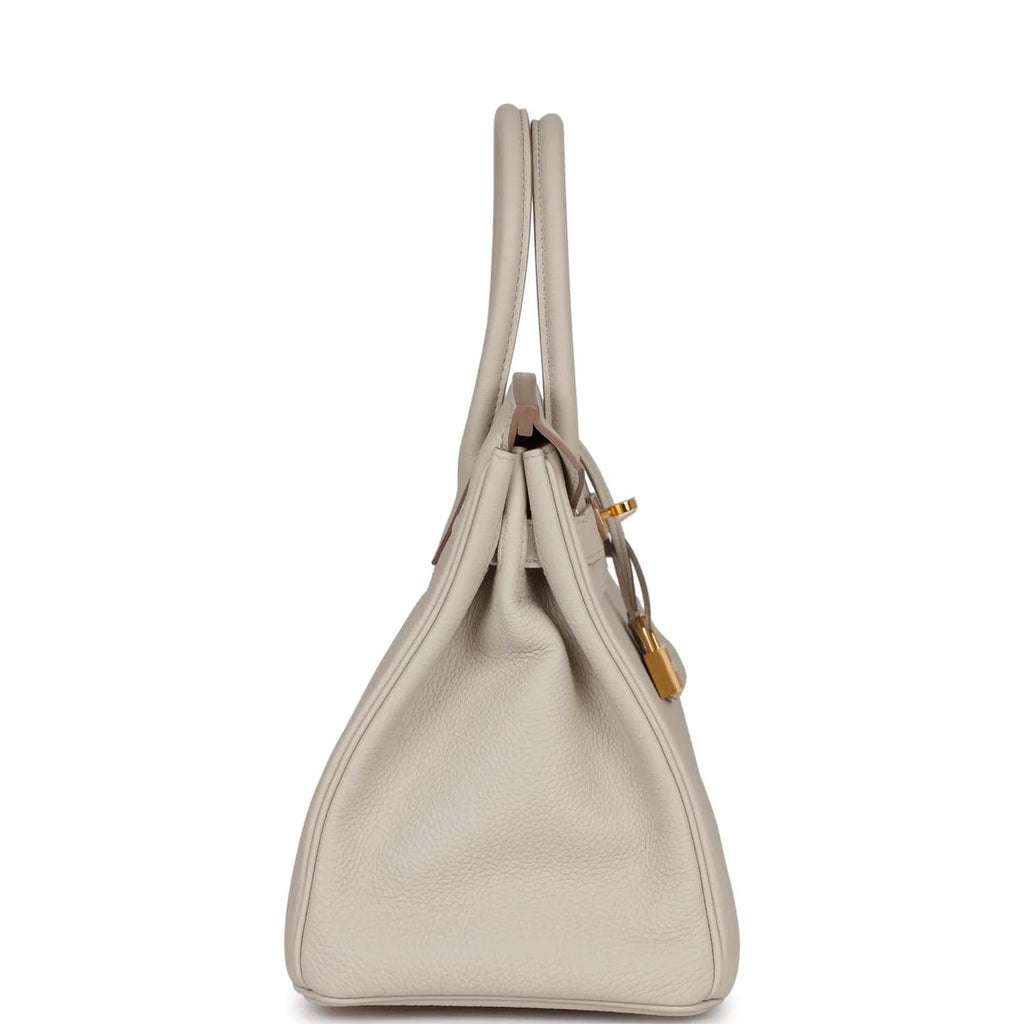 Beton Togo Leather Handbag B41341