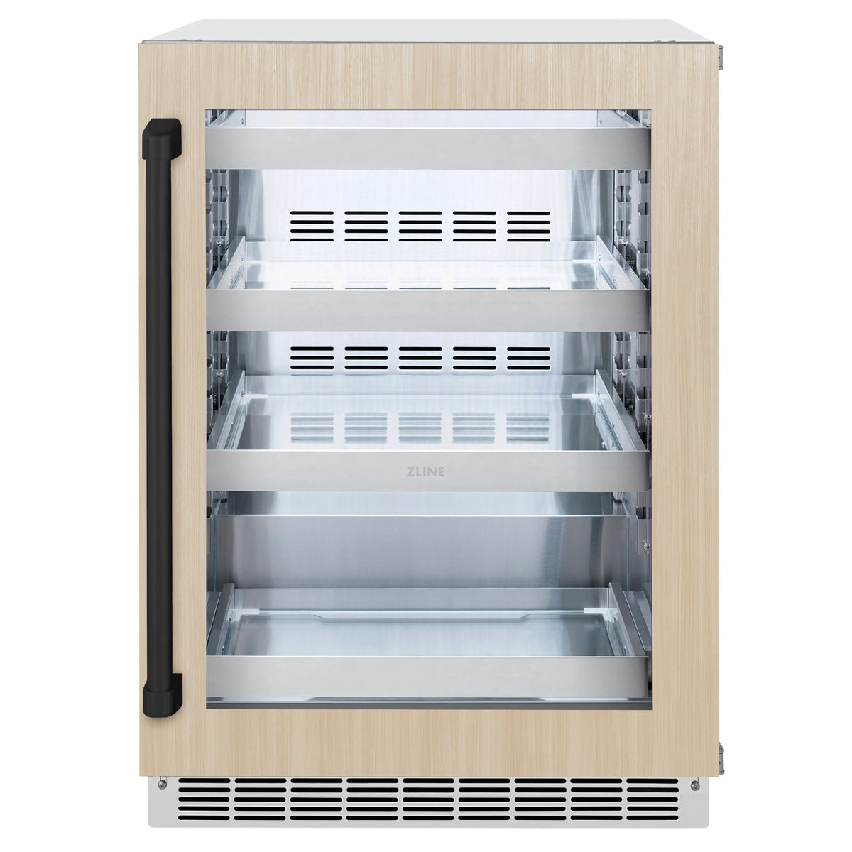 24 Can Beverage Fridge with Glass Door W805