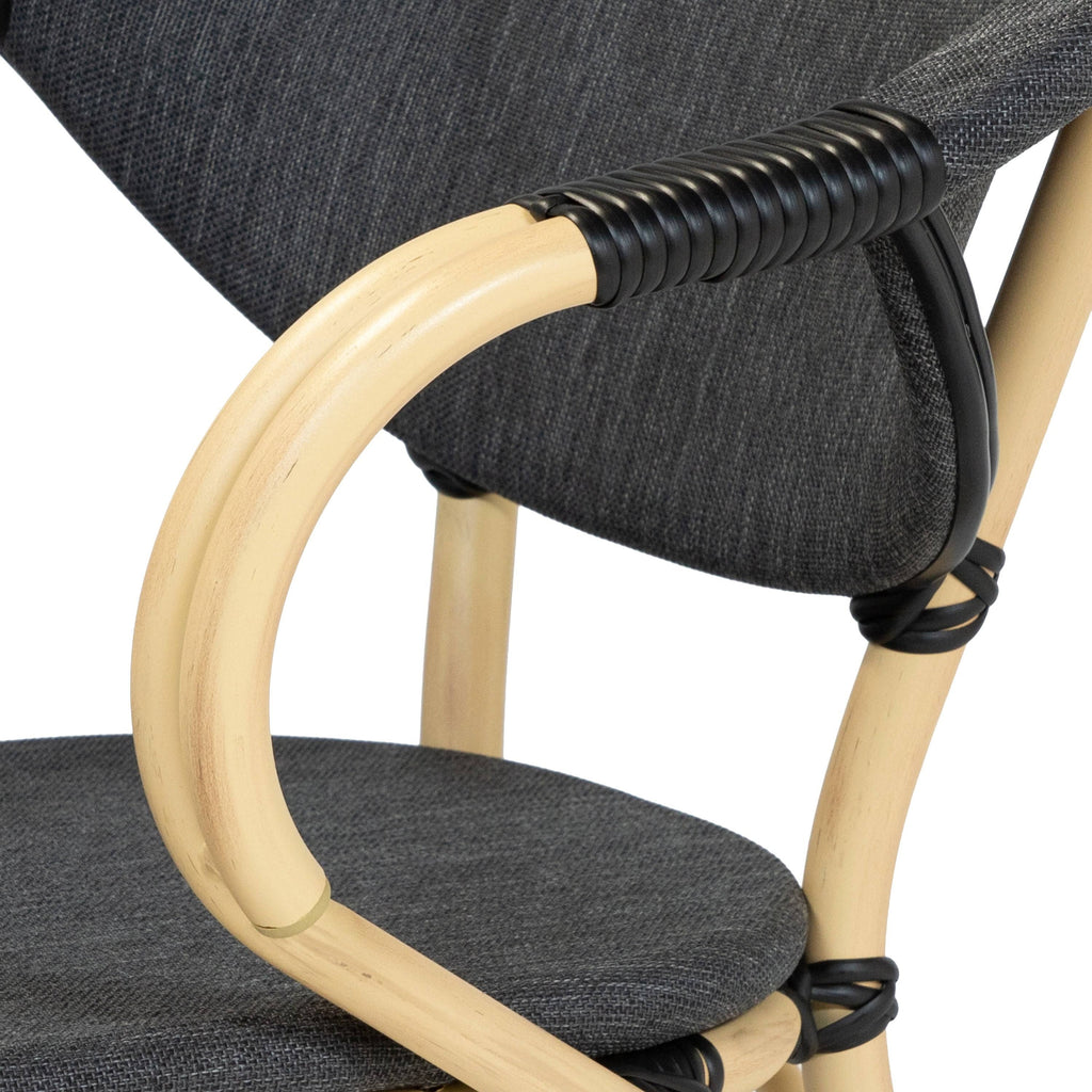 Natural Tone Patio Side Chairs Set of 2 N9950