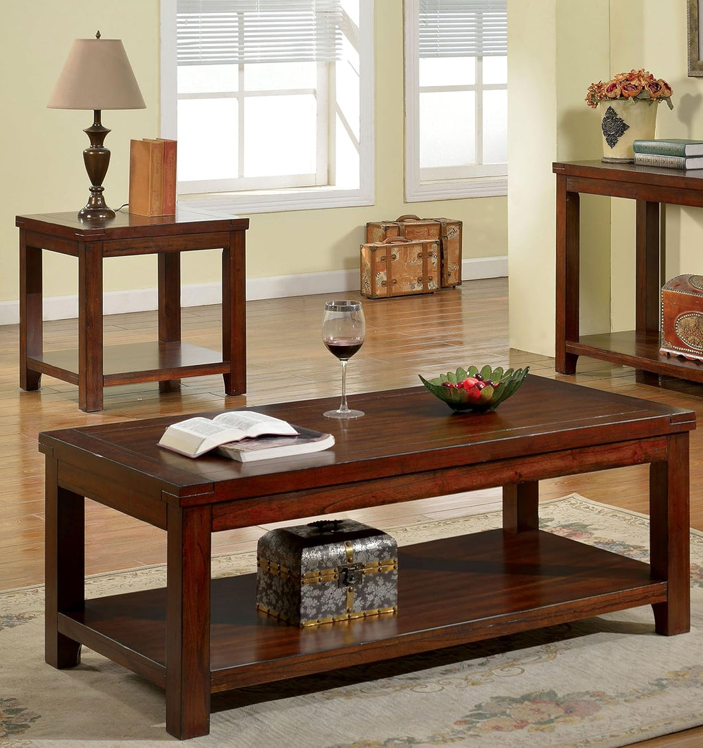 2-Piece Transitional Accent Tables Set A20514