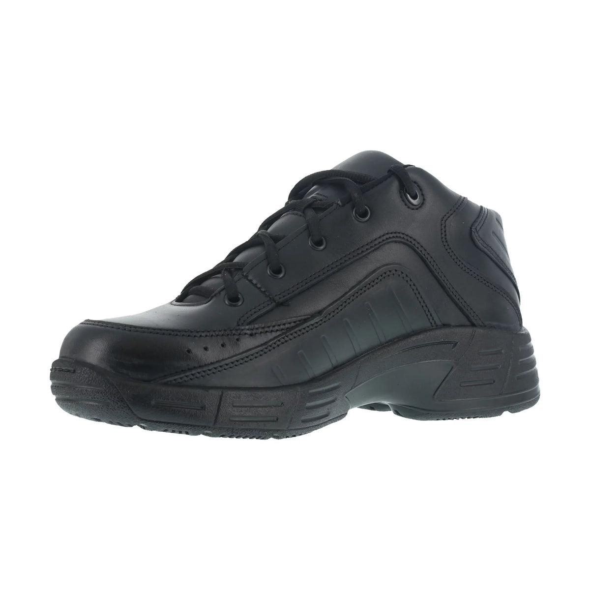 Black Leather Work Shoes H603553