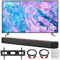 65 inch Crystal UHD 4K Smart TV with Soundbar and Wall Mount X165