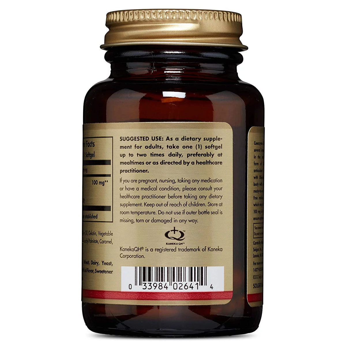Ubiquinol 100 mg Softgels E1260