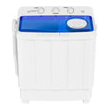 Portable 28lbs Twin Tub Semi-Automatic Washing Machine J3339