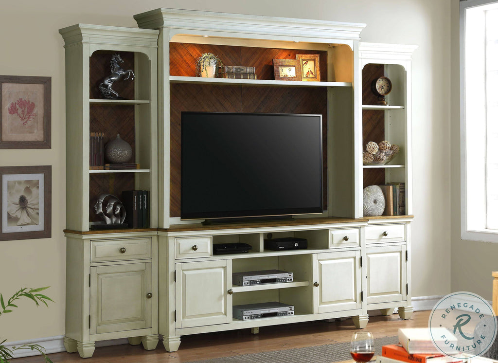 68x22 TV Stand Console White P69494