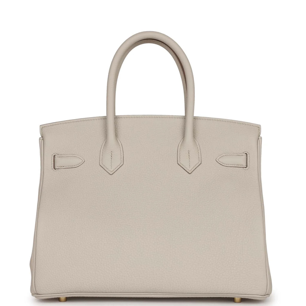 Beton Togo Leather Handbag B41341