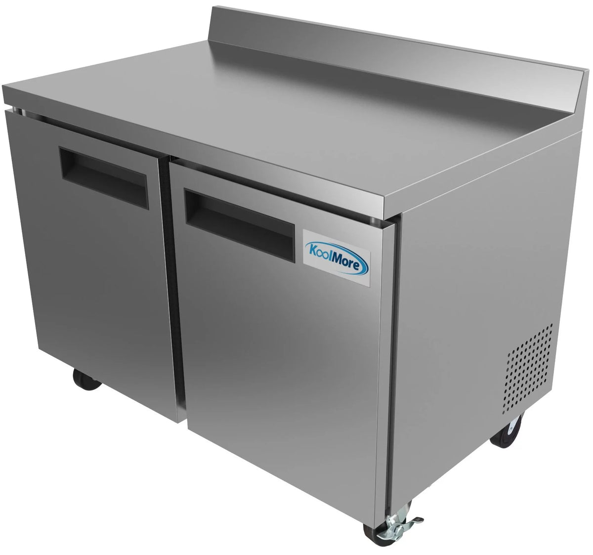 48 in. Two-Door Worktop Refrigerator with Backsplash Z7026