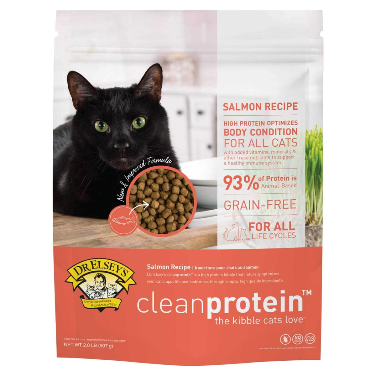 Salmon Dry Cat Food H901