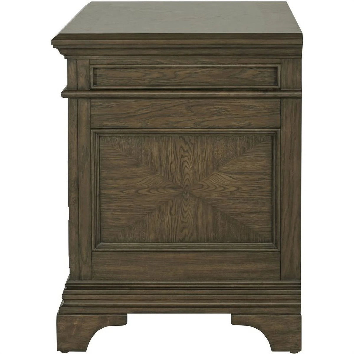 5 Drawer File Cabinet in Burnished Oak Y1392