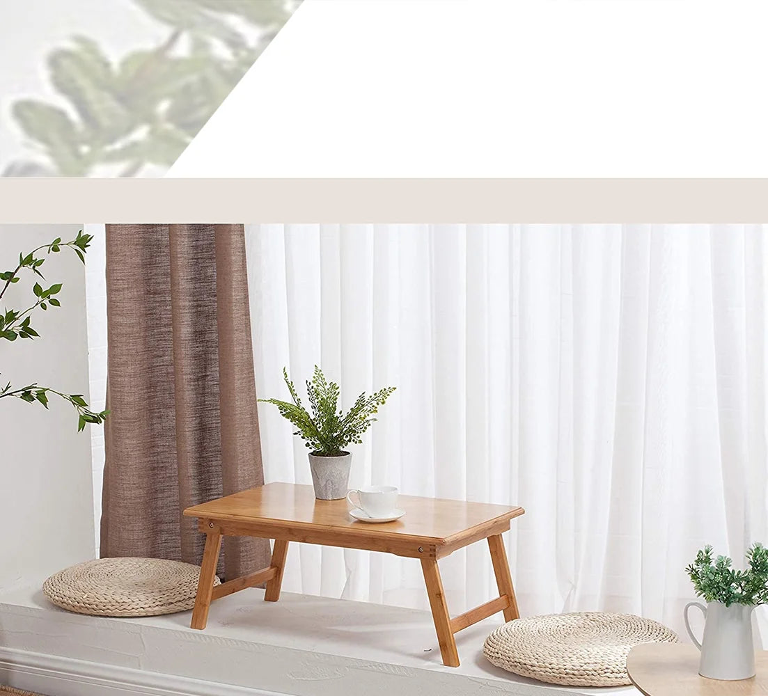 Bamboo Folding Laptop Desk Table M7385
