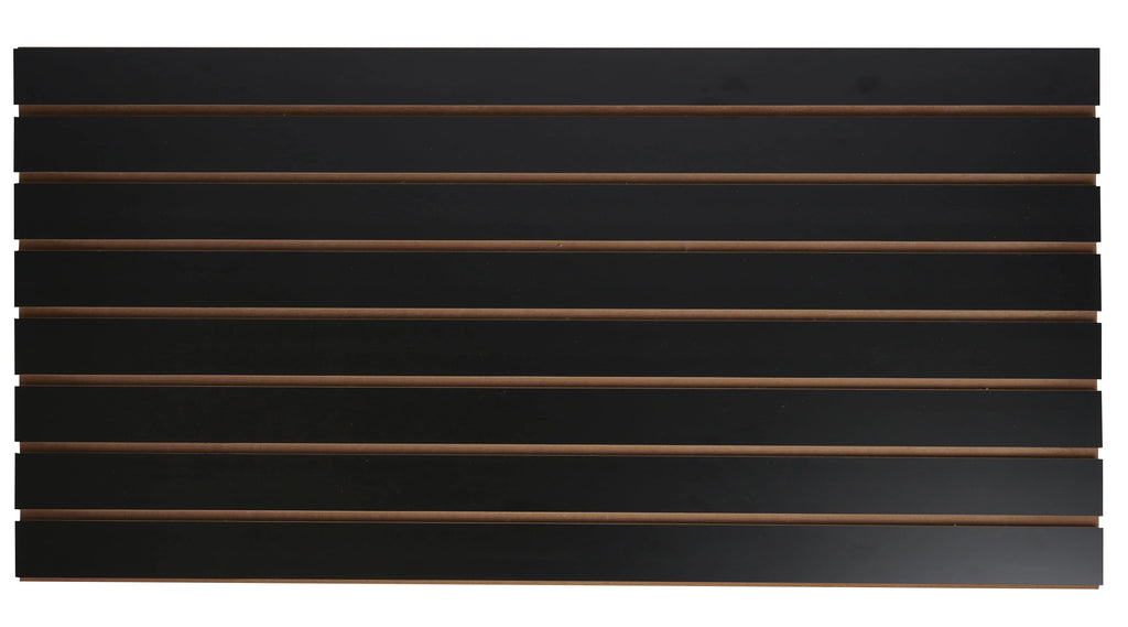 Black Slatwall Panels Pack of 2 Q105554