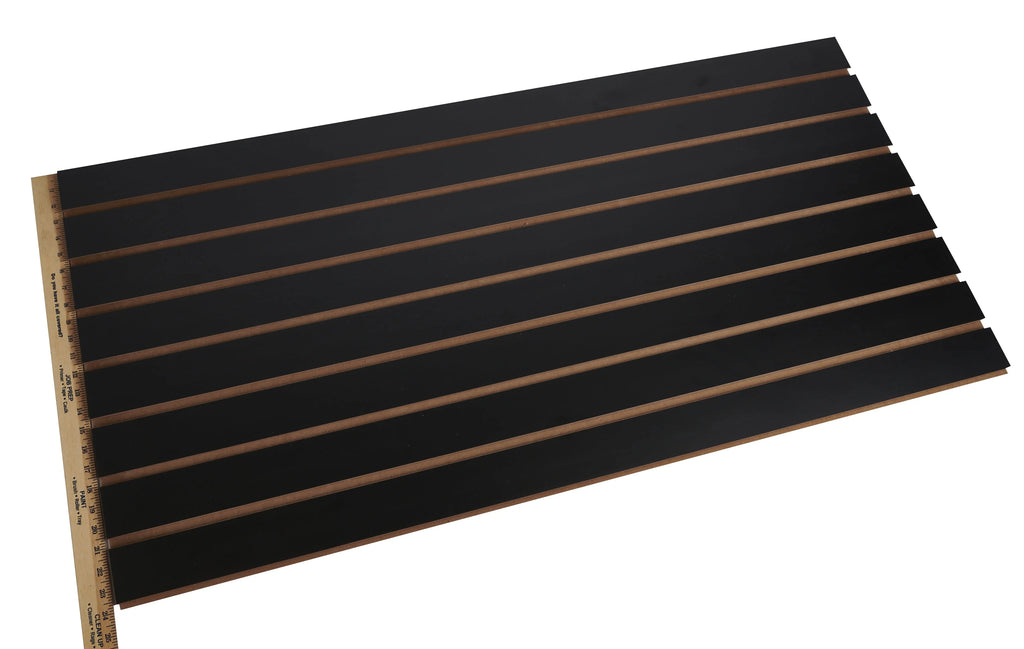 Black Slatwall Panels Pack of 2 Q105554
