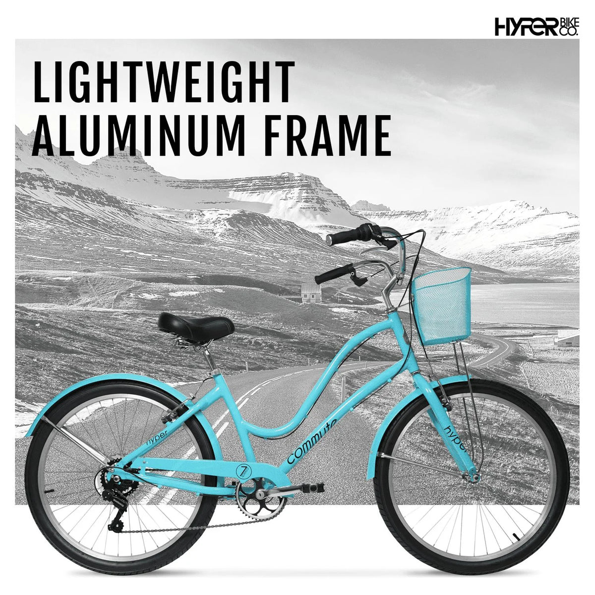 26 Woman's Commute Bike with Basket P49198