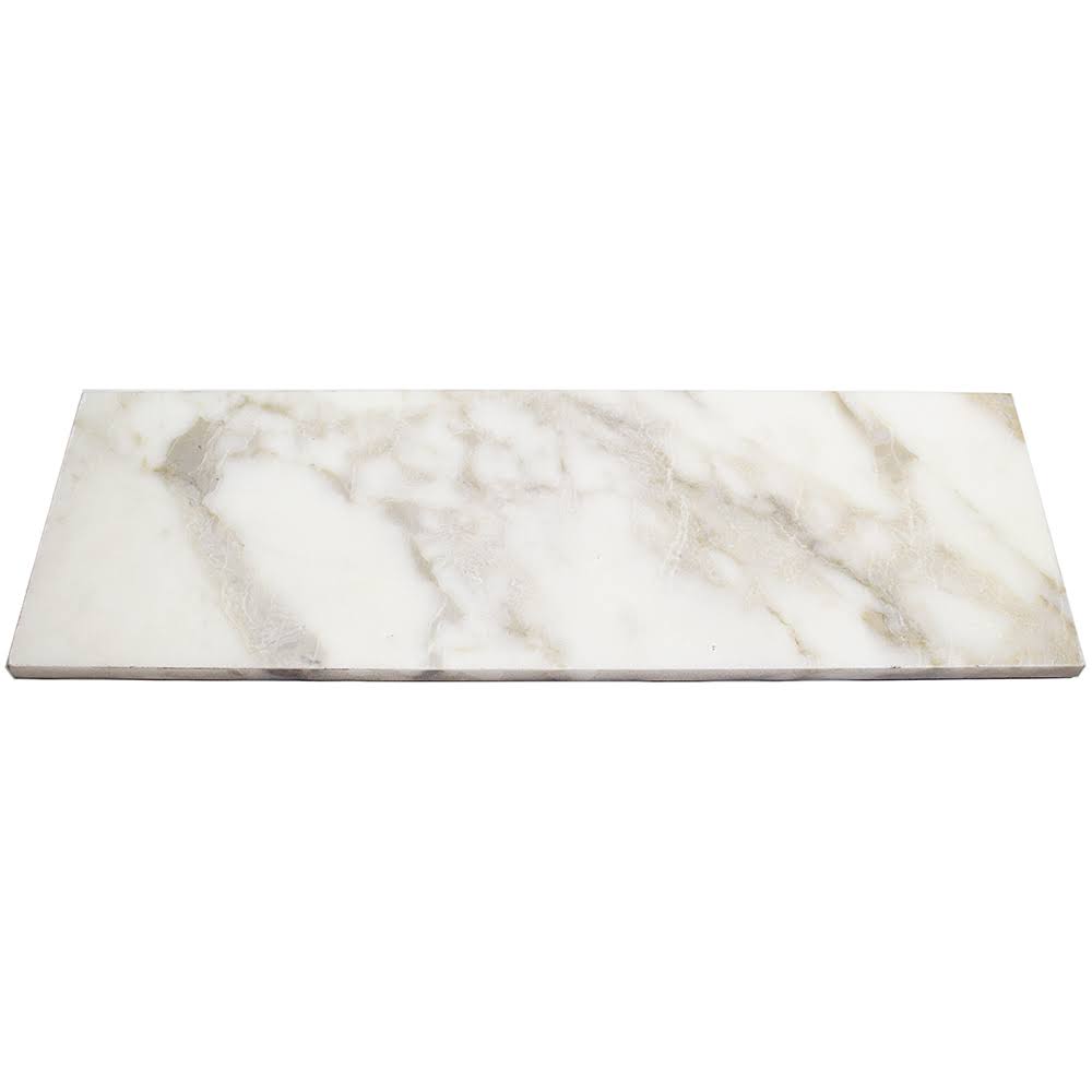 Calacatta Gold 6x18 Polished Marble Subway Tile O8403