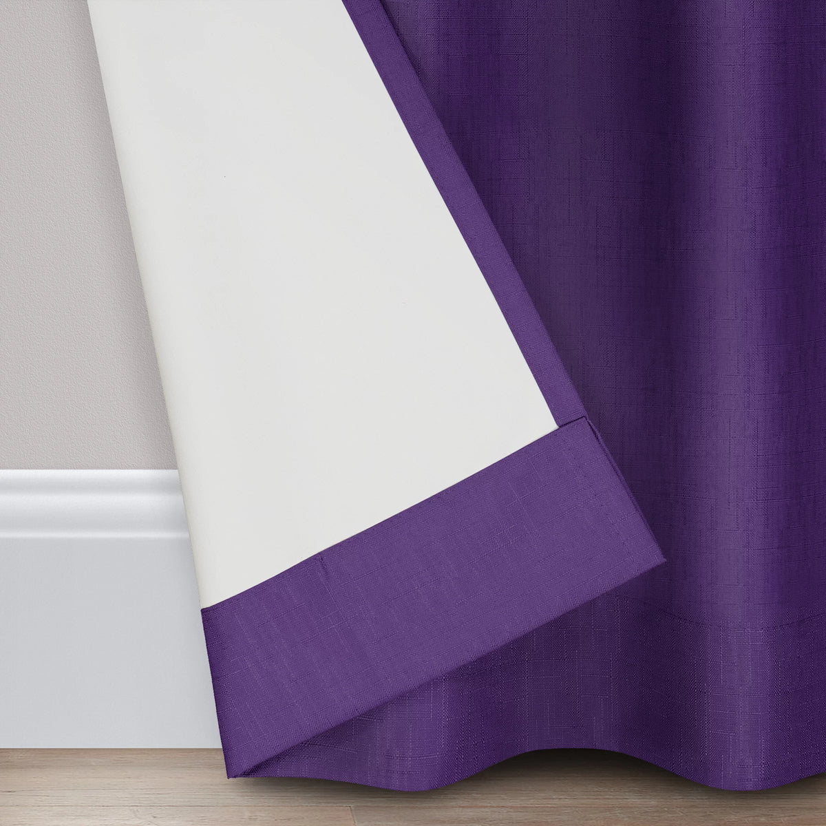 Purple 42"x84" Blackout Curtain Panel R208