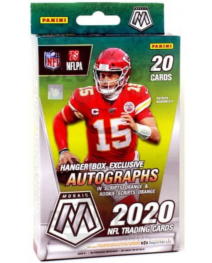 2020 Panini Mosaic NFL Football Trading Cards Hanger Box D417