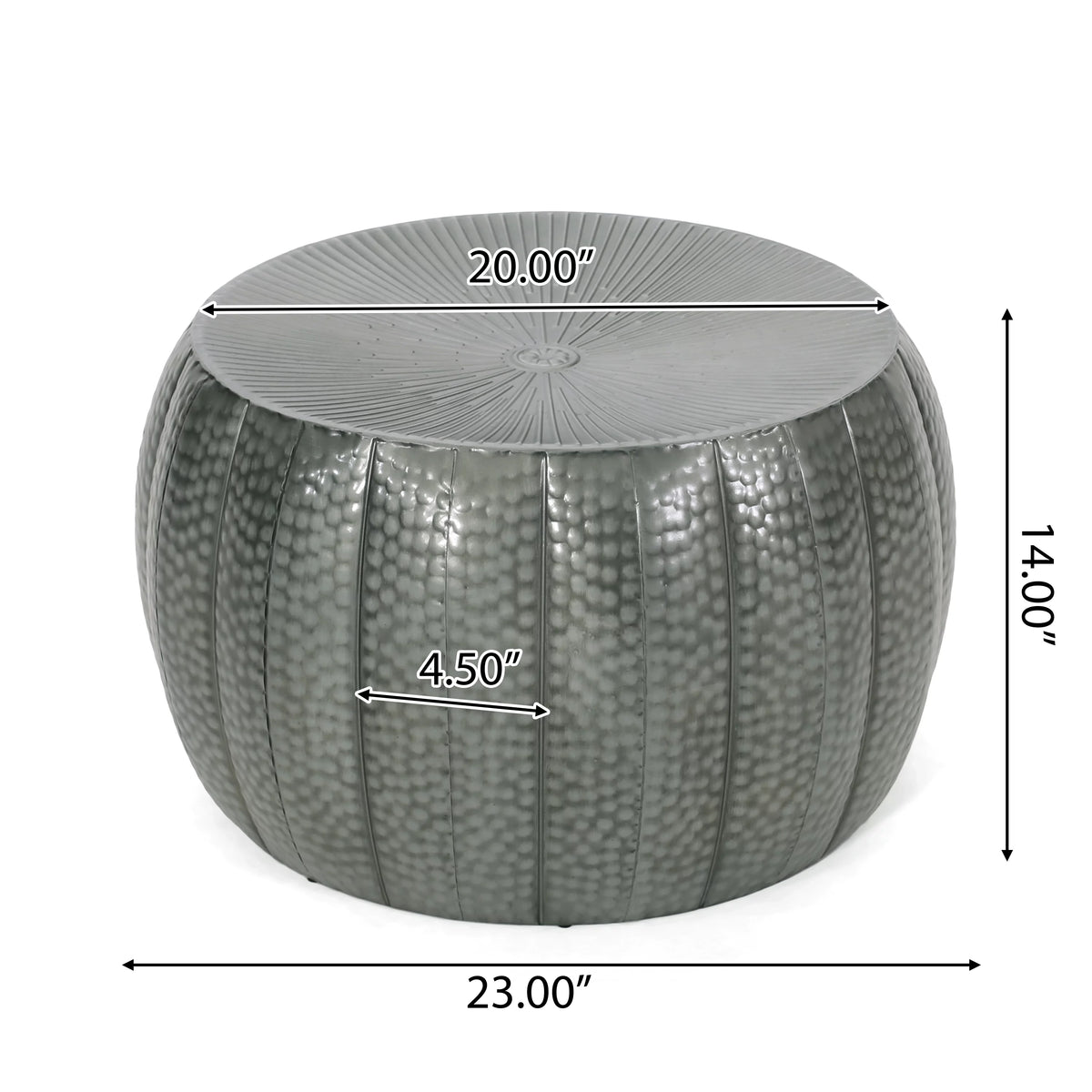 Modern Iron Sunburst Coffee Table Y334