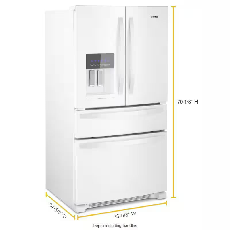French Door Refrigerator in White L742143