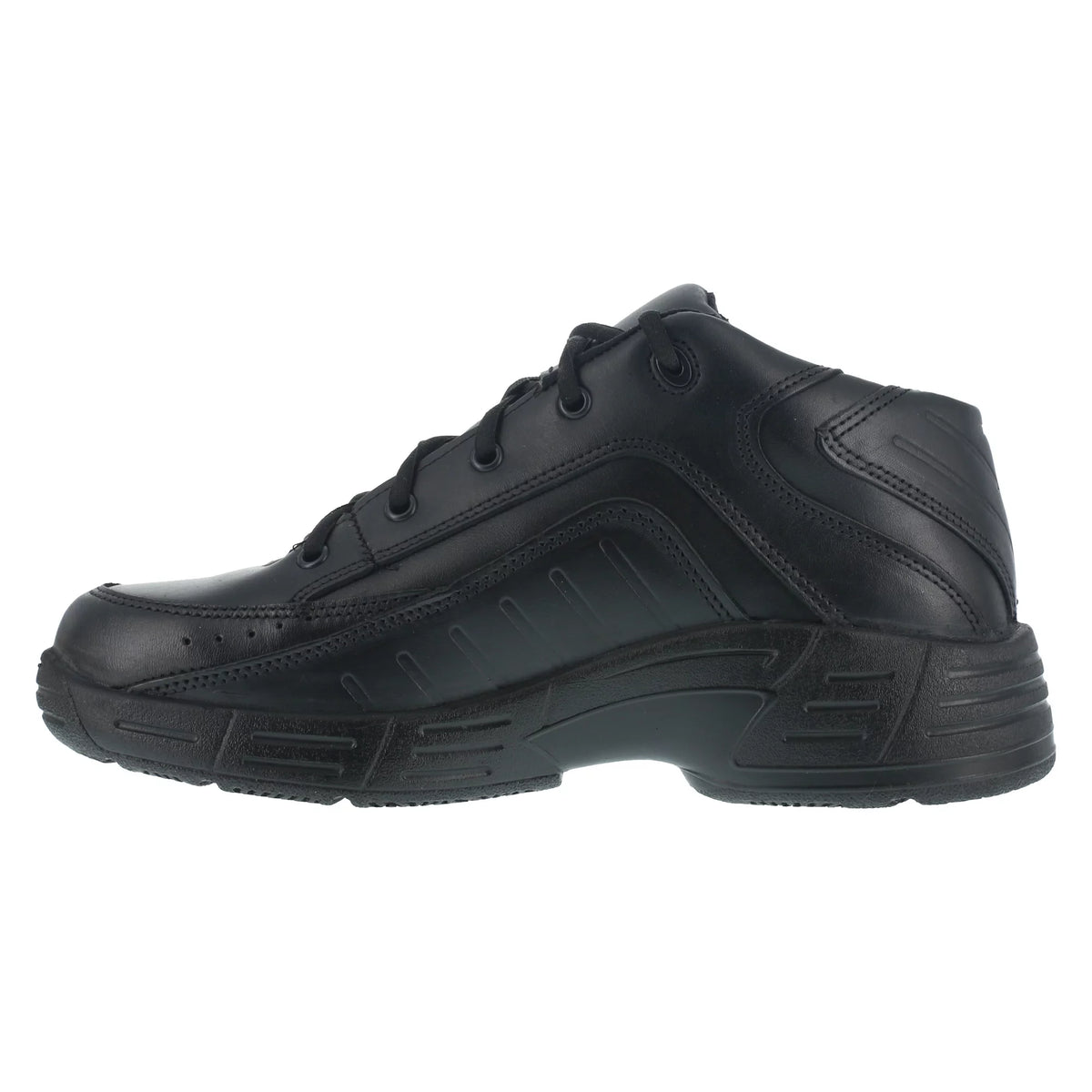 Black Leather Work Shoes H603553
