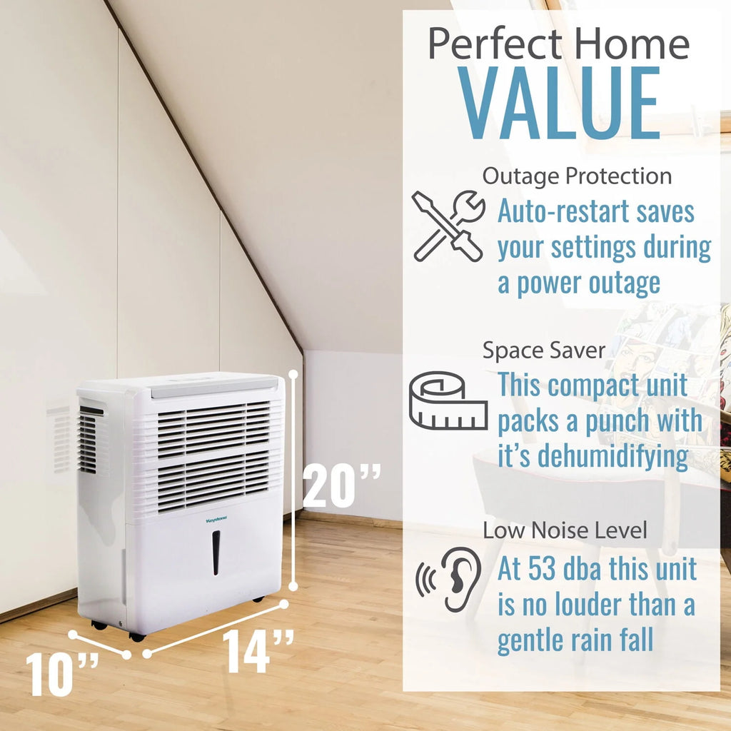 35 Pint Dehumidifier with Electronic Controls U1740