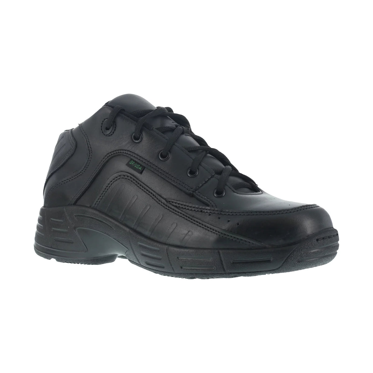 Black Leather Work Shoes H603553