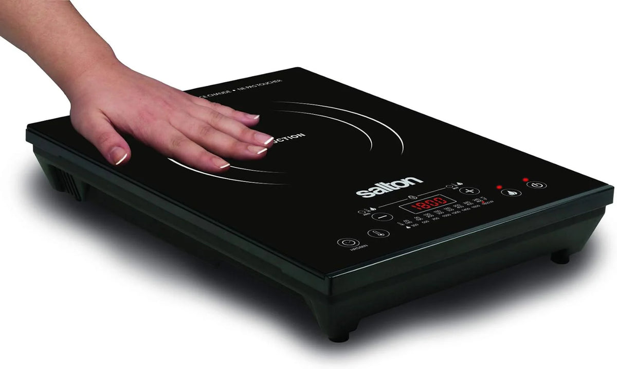 Portable Induction Cooktop 1800W Black O957262