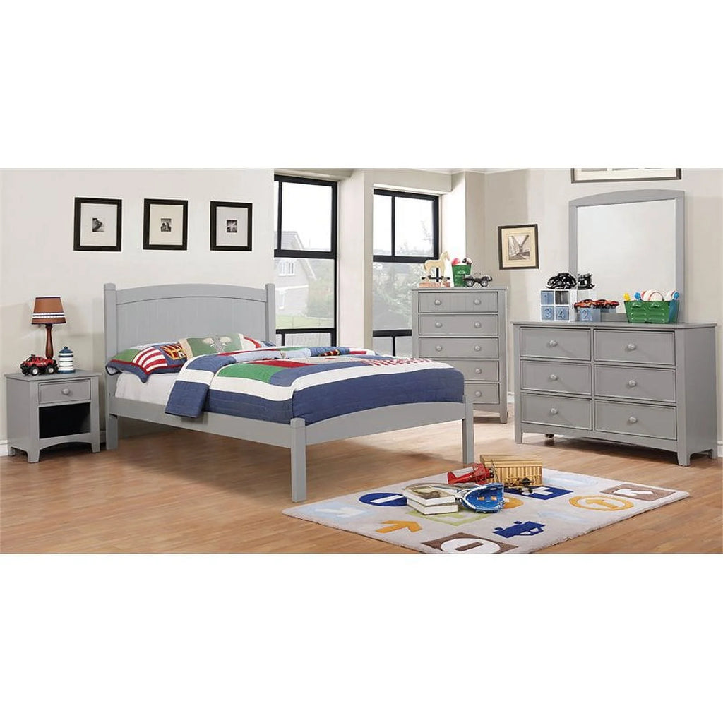 Solid Wood Dresser and Mirror N490116