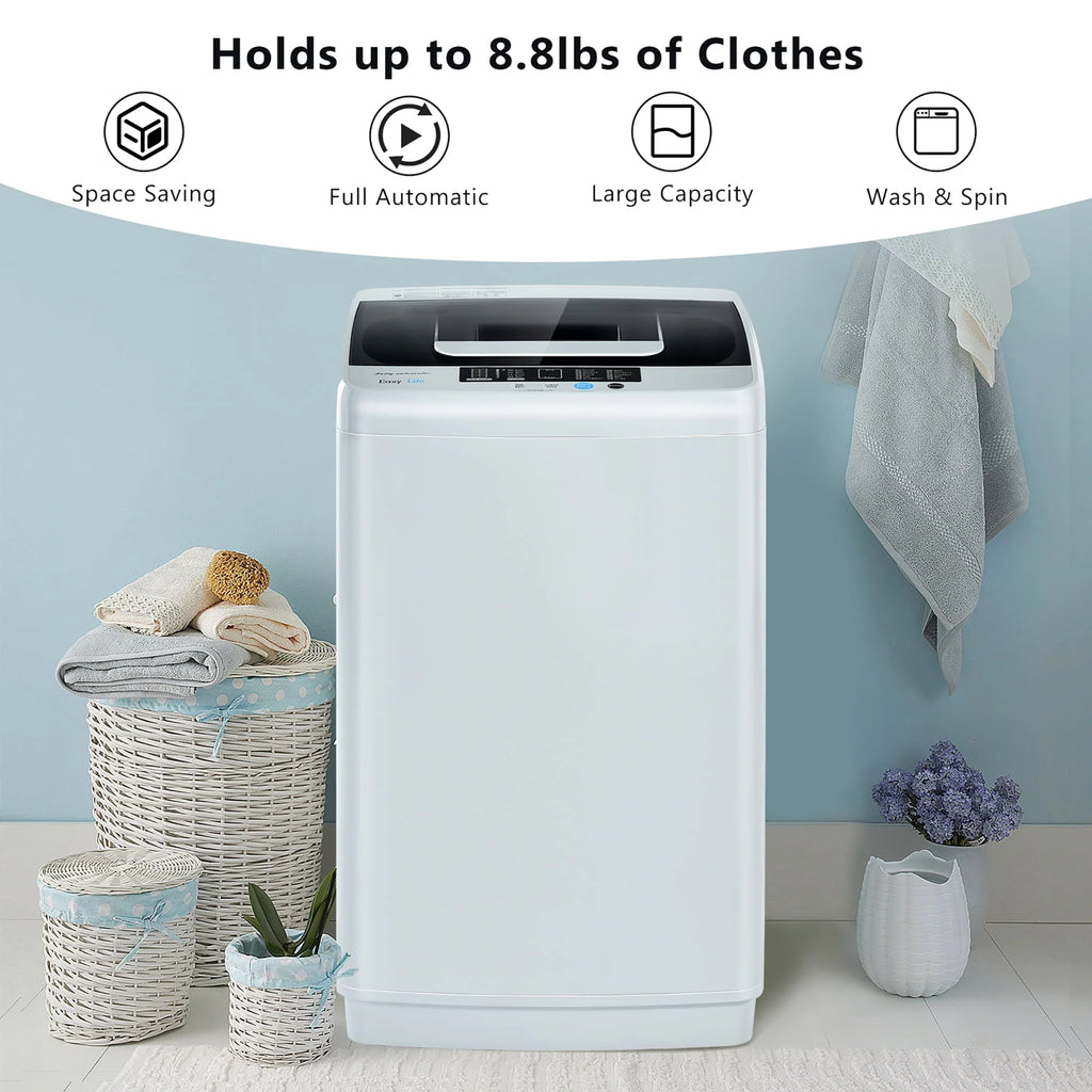 Portable Full-Automatic Washing Machine 8.8lbs Y520302
