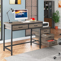 Computer Desk with 5 Drawers and File Cabinet O30418