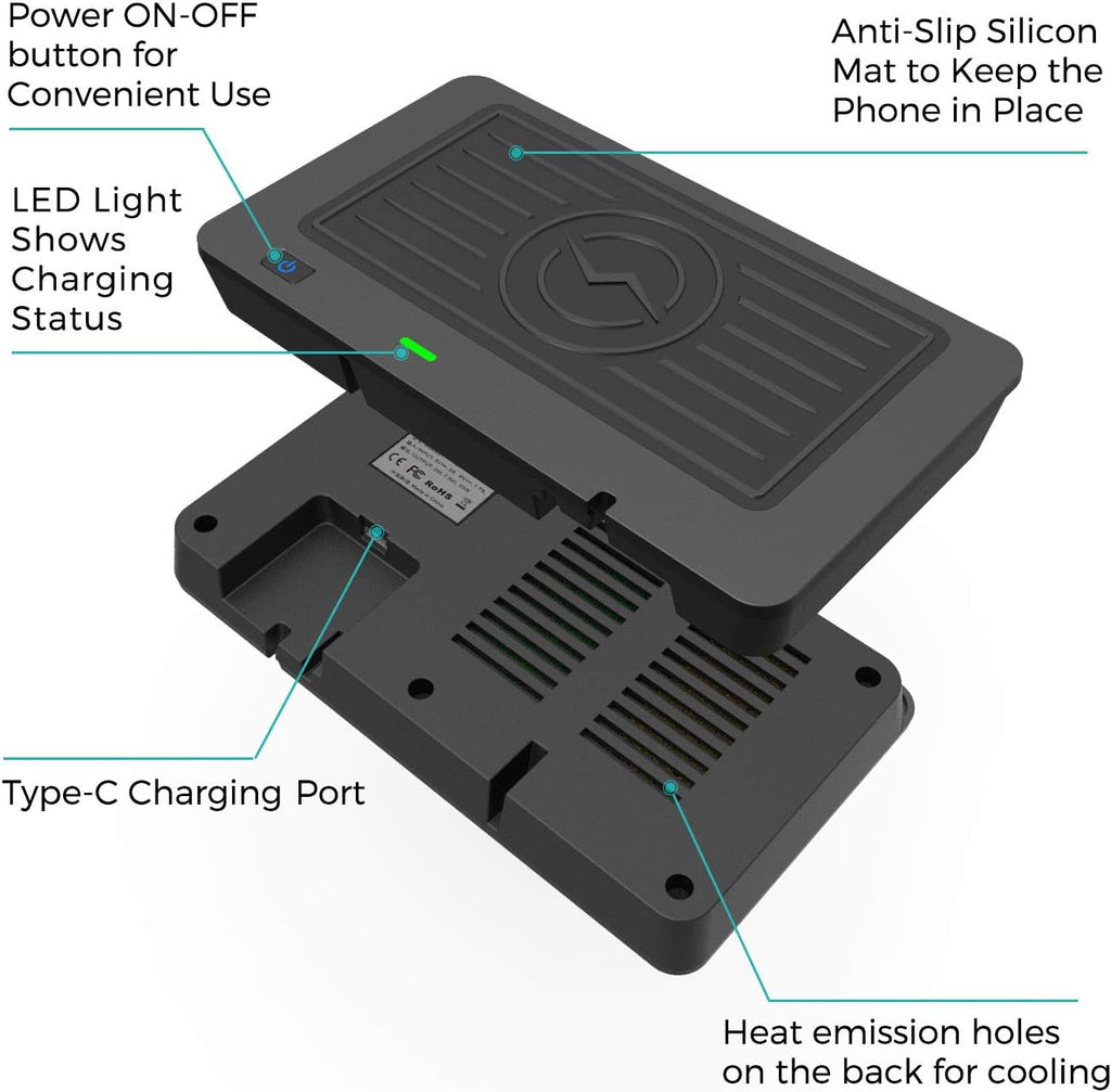 Wireless Charger Pad Mat Pack of 2 M5371