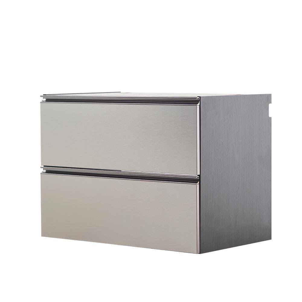 Gray Composite Wood Wall-Mounted Garage Cabinet O96365