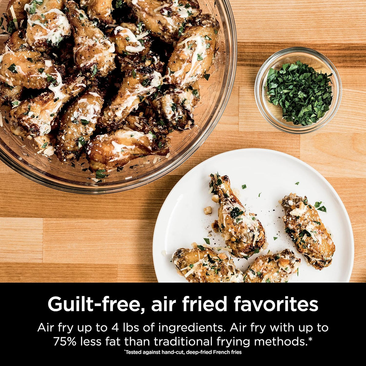 13-in-1 Air Fry Countertop Oven with Air Fry Basket, SearPlate, Wire Rack & Crumb Tray, Silver K28911