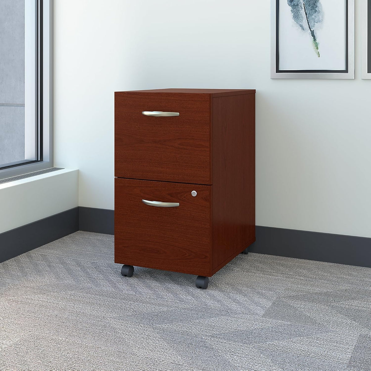 2 Drawer Mobile File Cabinet V66739