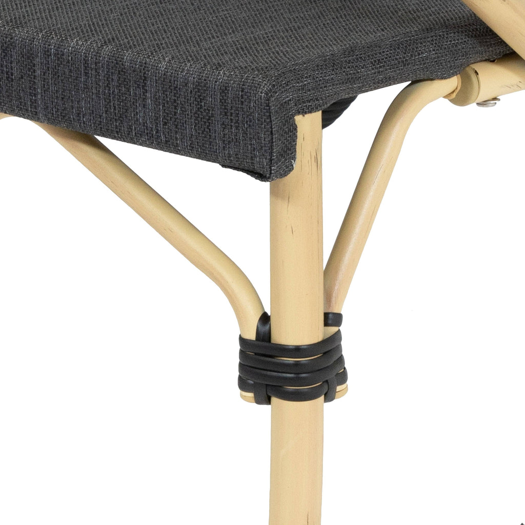 Natural Tone Patio Side Chairs Set of 2 N9950