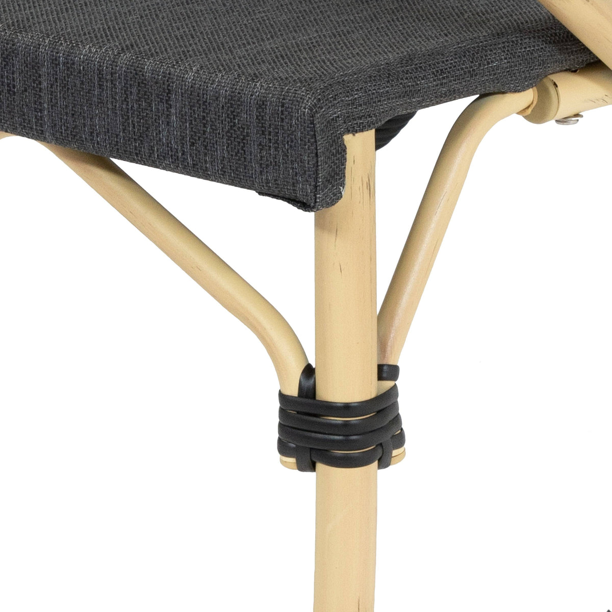 Natural Tone Patio Side Chairs Set of 2 N9950