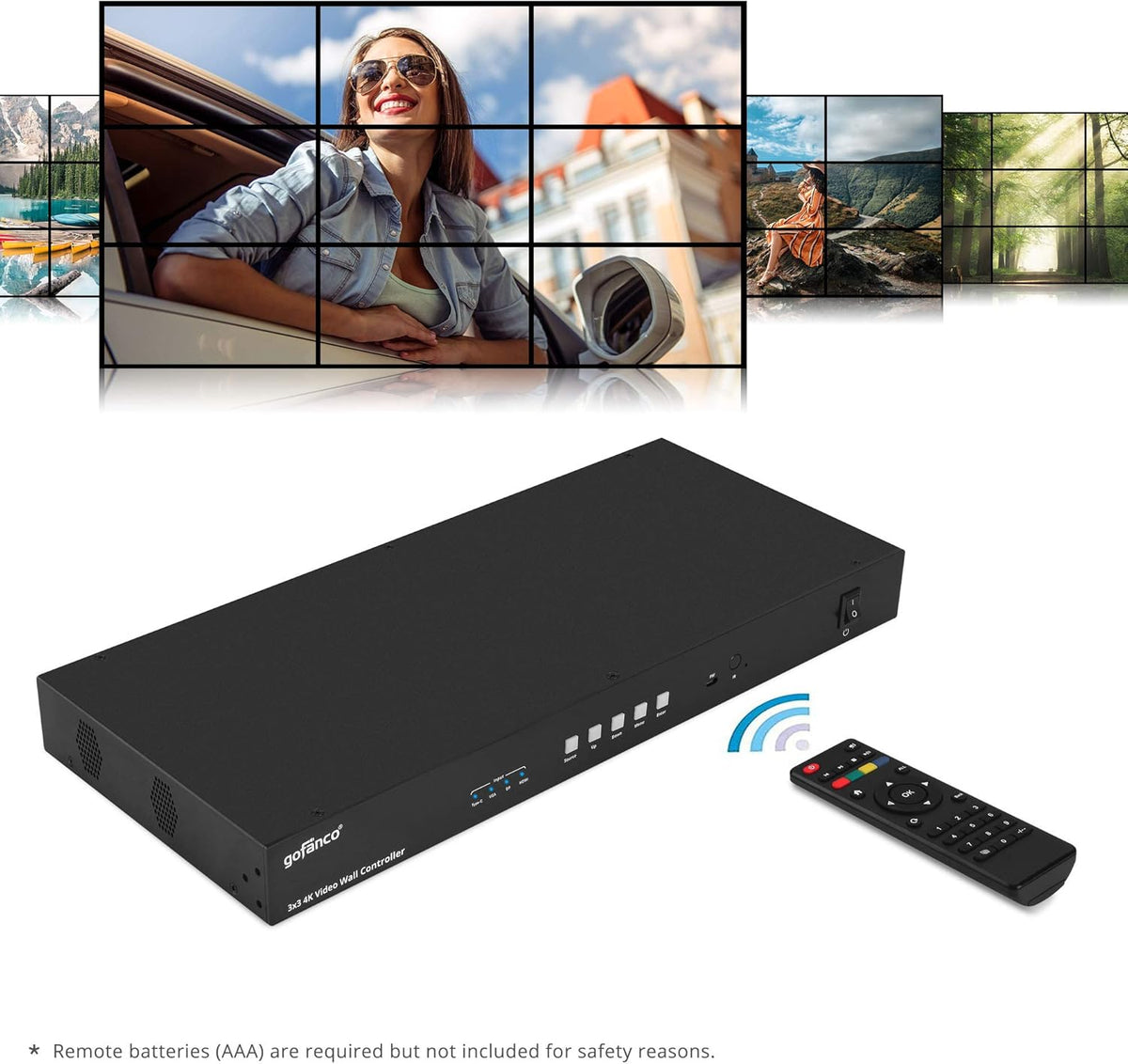 3x3 Video Wall Controller and Processor S853527