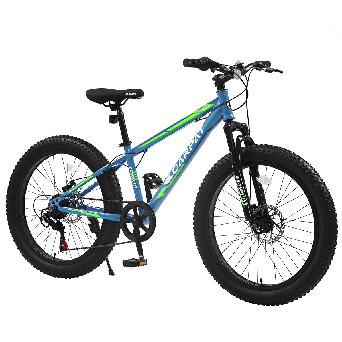 24 inch Fat Tire Bike with 7-Speed and Dual-Disc Brakes X1107