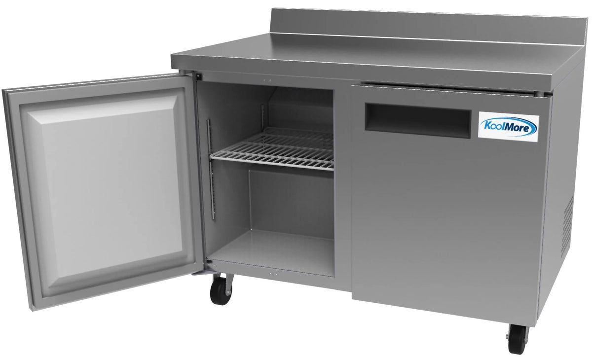 48 in. Two-Door Worktop Refrigerator with Backsplash Z7026