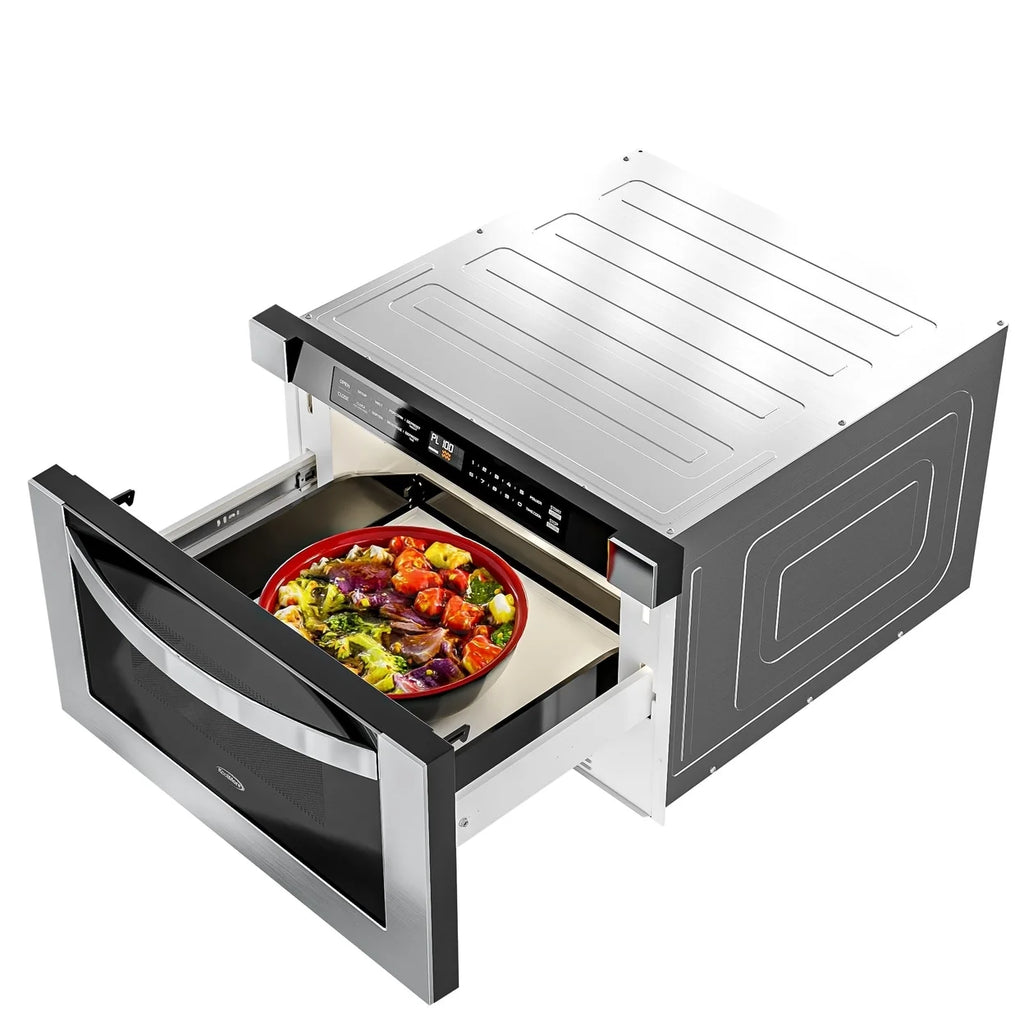 24 in. Stainless-Steel Microwave Drawer, 1.2 Cu. Ft. E2540